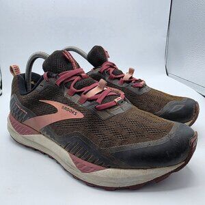 Brooks Cascadia 15 Womens Size 9 Wide Black Shoes Hiking Camping Trails Outdoors